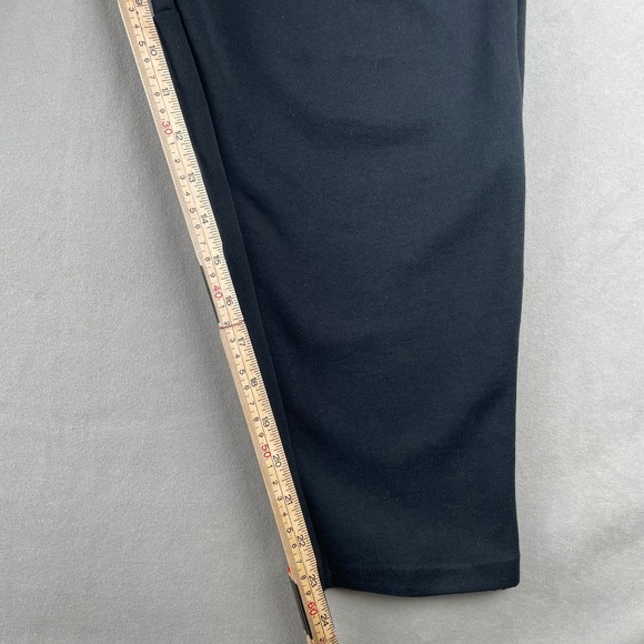 Nike Tech Fleece Cropped Jogger Pants Black Mens M Athletic Casual Sporty Sweats - Picture 9 of 12